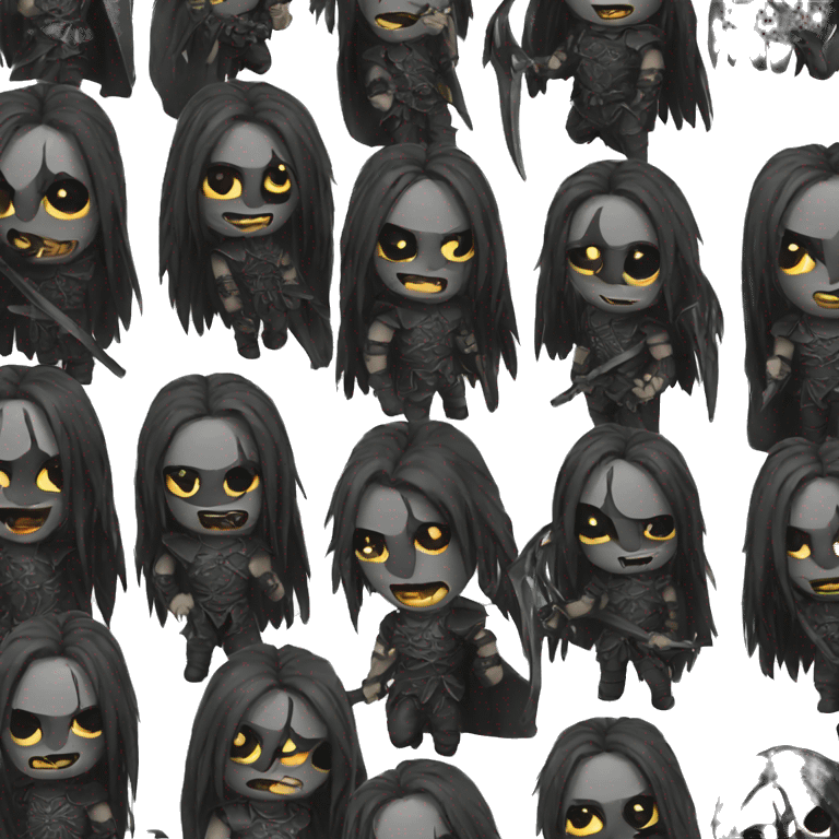 Black metal  emoji