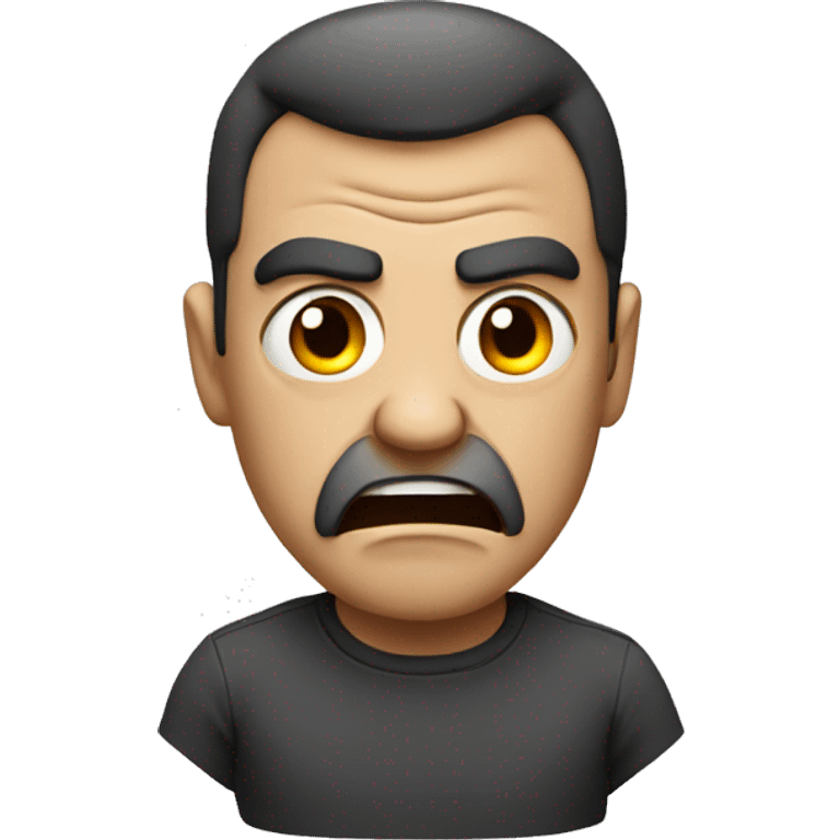 Angry man emoji