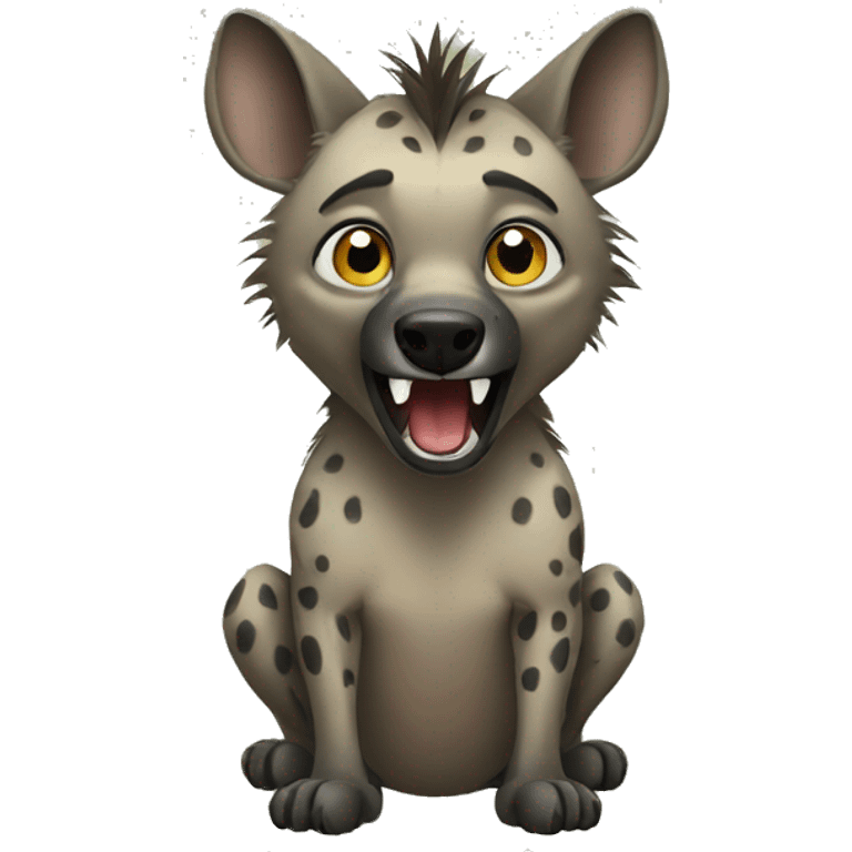 hyena emoji