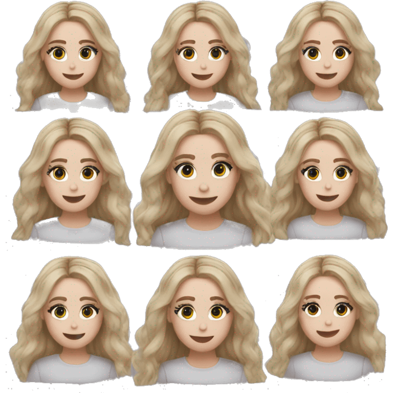 Sabrina Carpenter in her music video Taste emoji