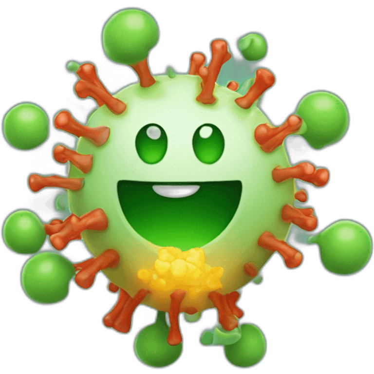 Corona virus emoji