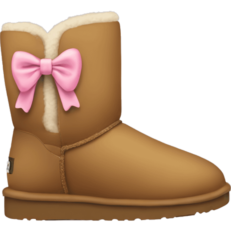 uggs with bows emoji