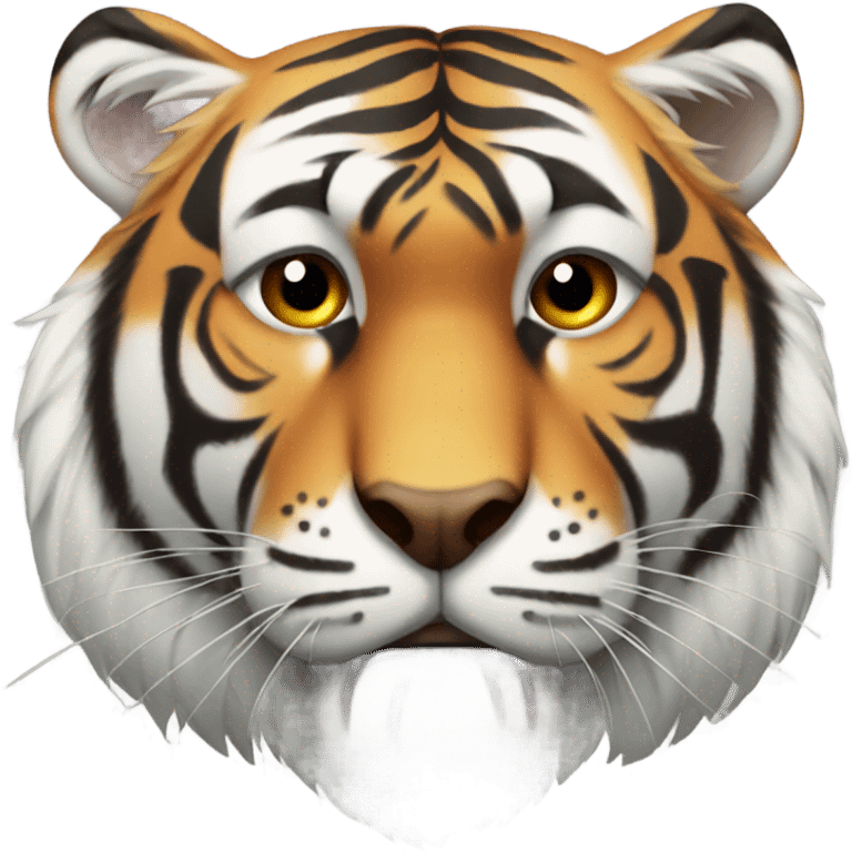 Exhausted Tiger emoji