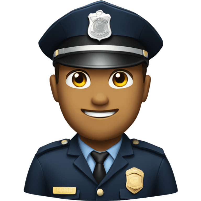 Police officer emoji