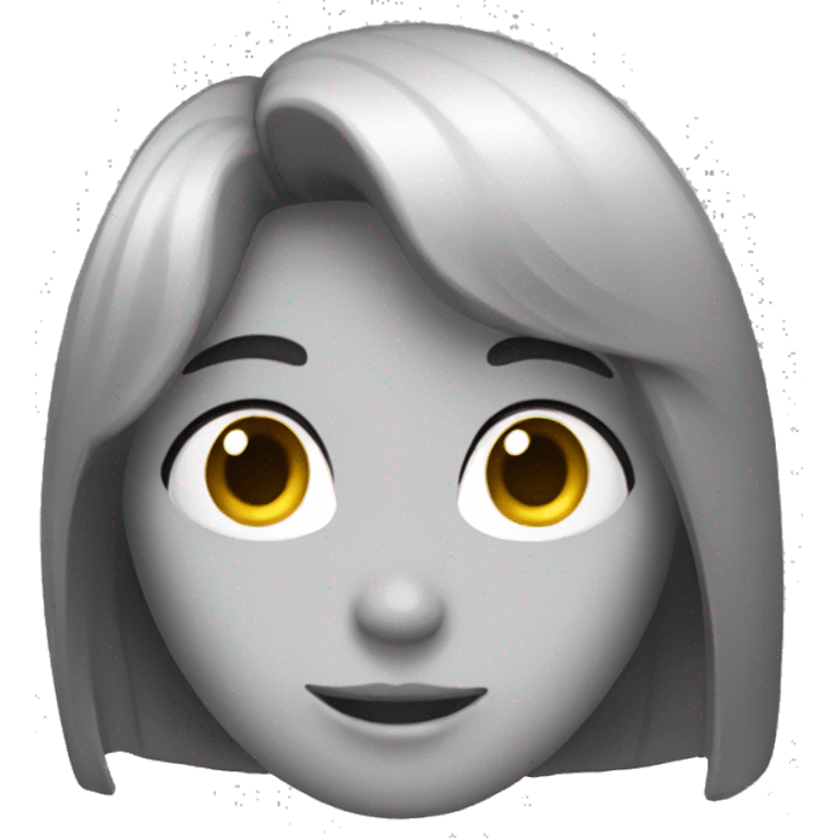 Corazón gris emoji