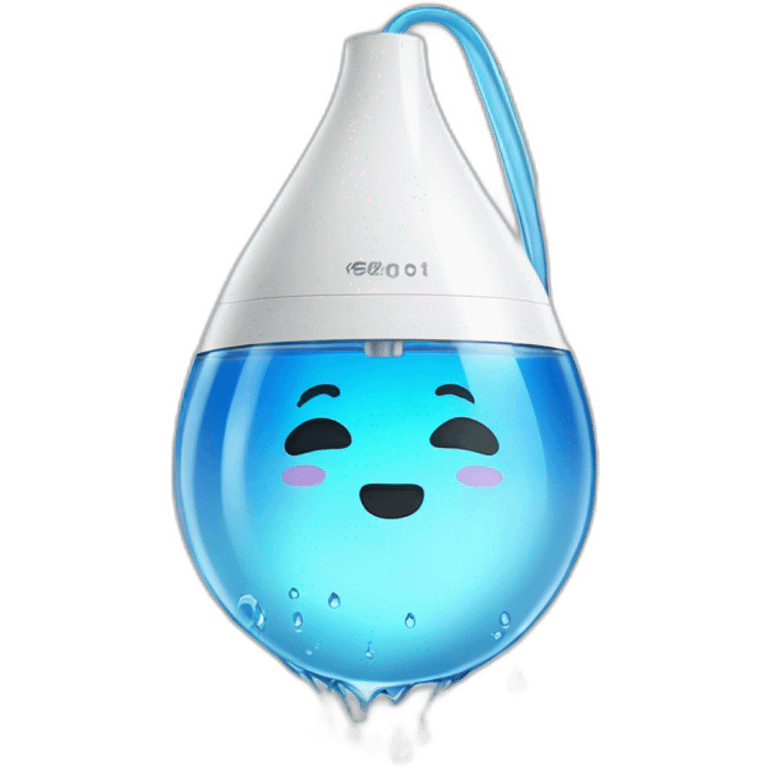 Anti-gravity Water droplets Humidifier  emoji