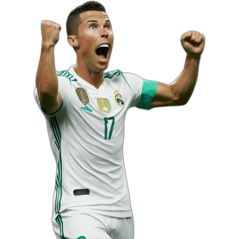 Ronaldo celebration emoji