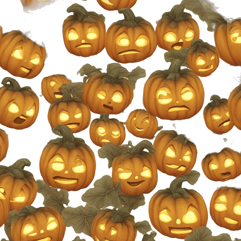 pumpkin late  emoji