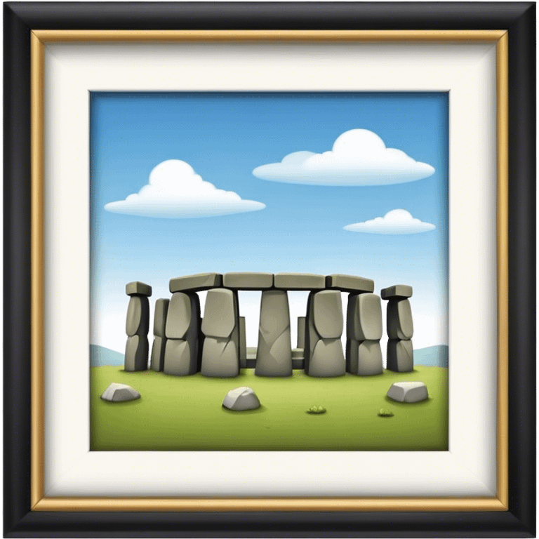 Stonehenge Emoji emoji