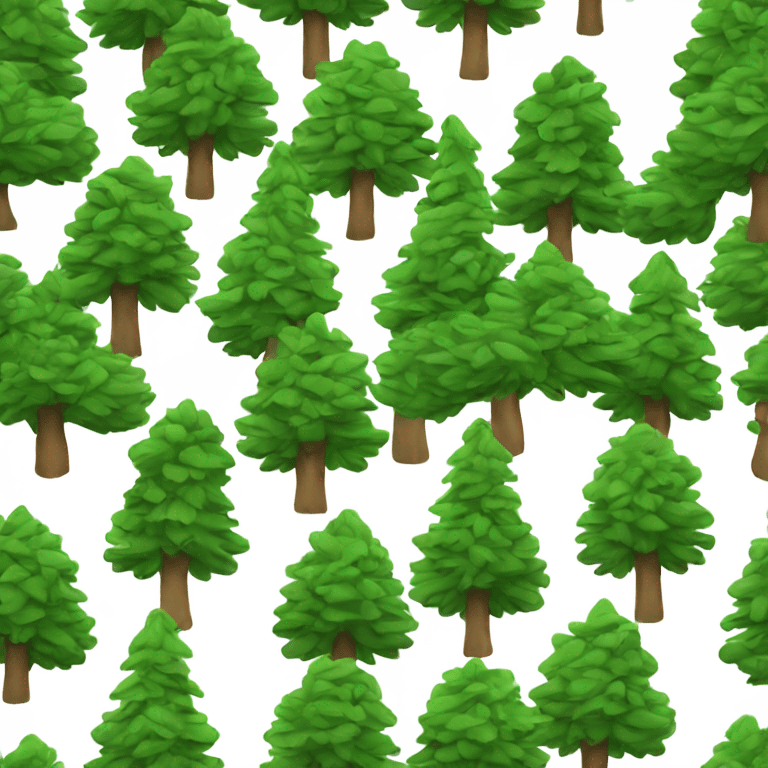 Pine tree emoji