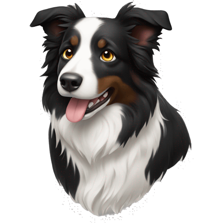 Border collie emoji