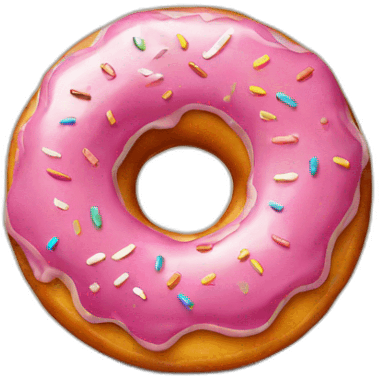 fun doughnut emoji