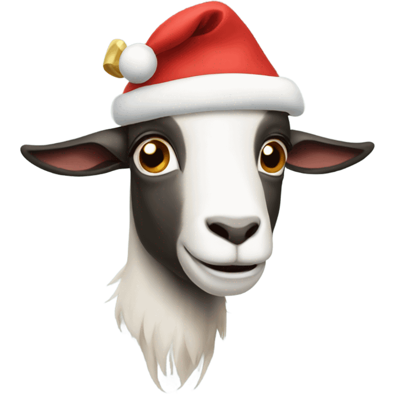 Christmas goat emoji