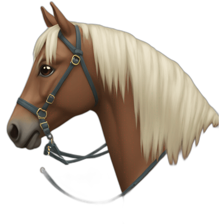 chat cheval emoji