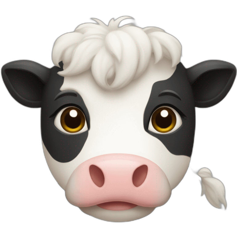 un bou și o vaca emoji