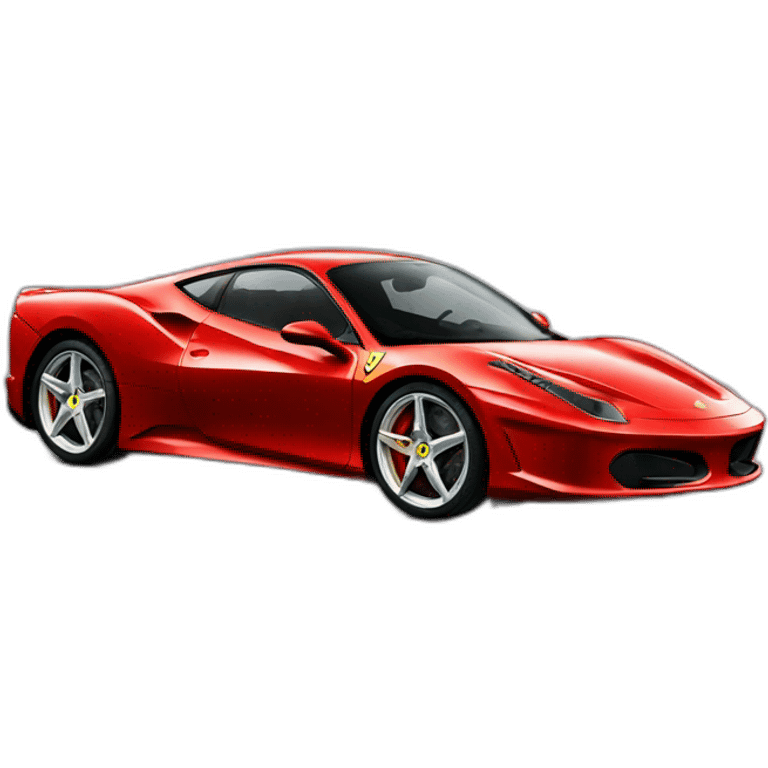 fast ferrari car emoji