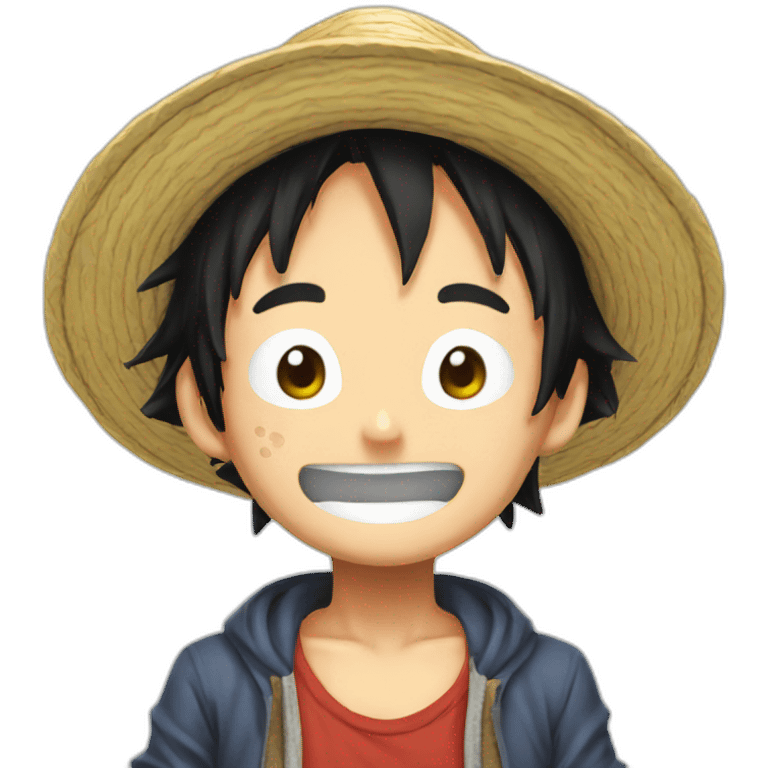 Luffy emoji