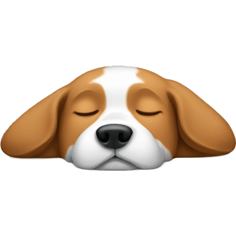  Dog sleeping emoji