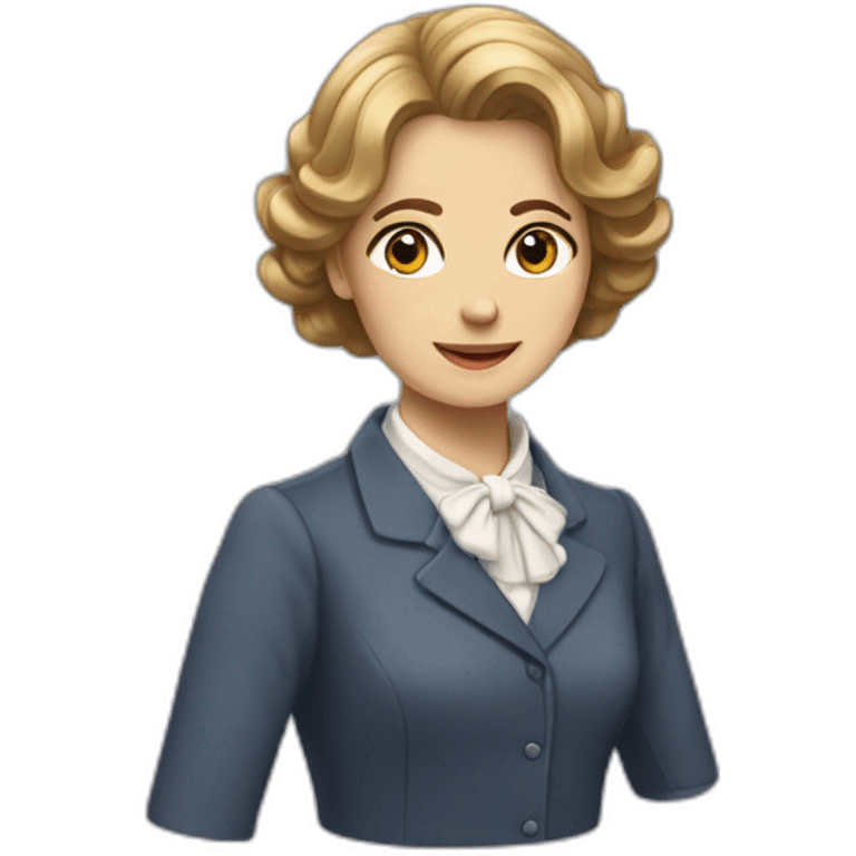 Une femme anglaise  emoji