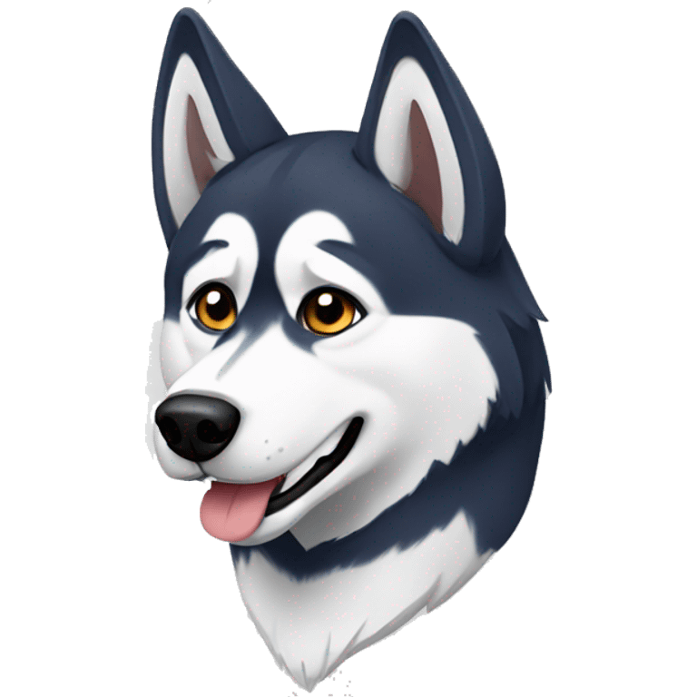 Husky emoji