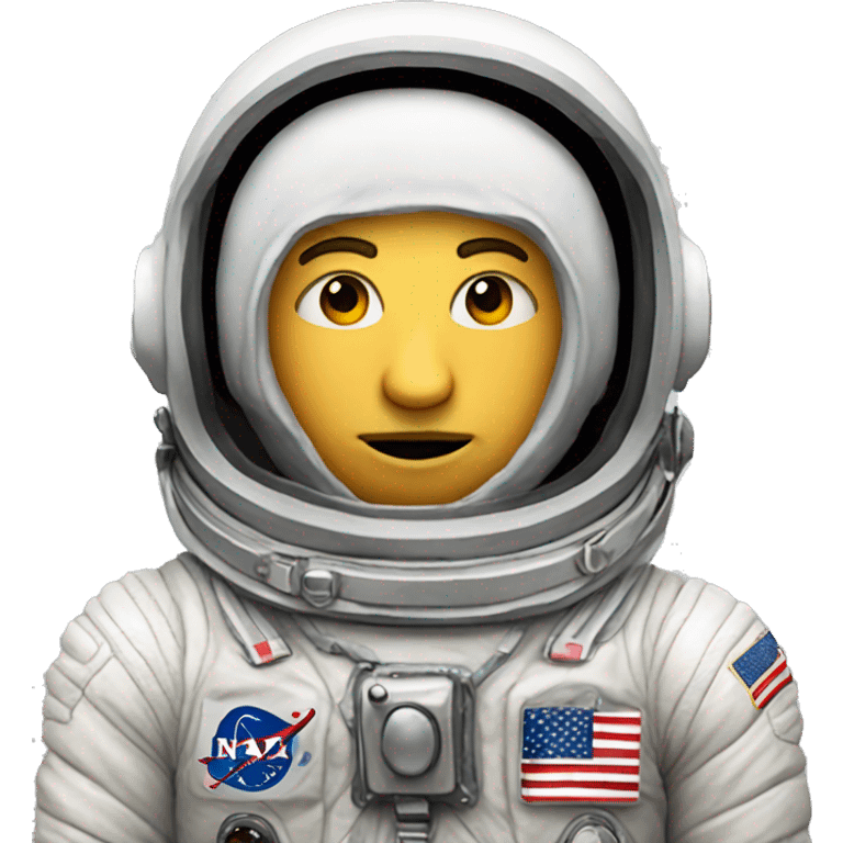 astronaut white chucki emoji