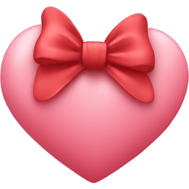 Love heart with bow  emoji