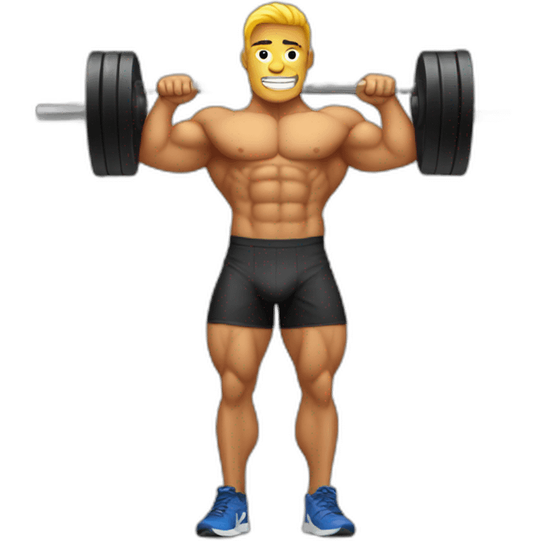 Body builder emoji