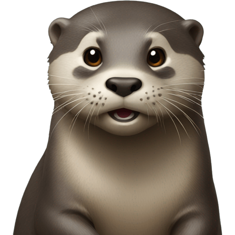 Otter saying ohnaur emoji