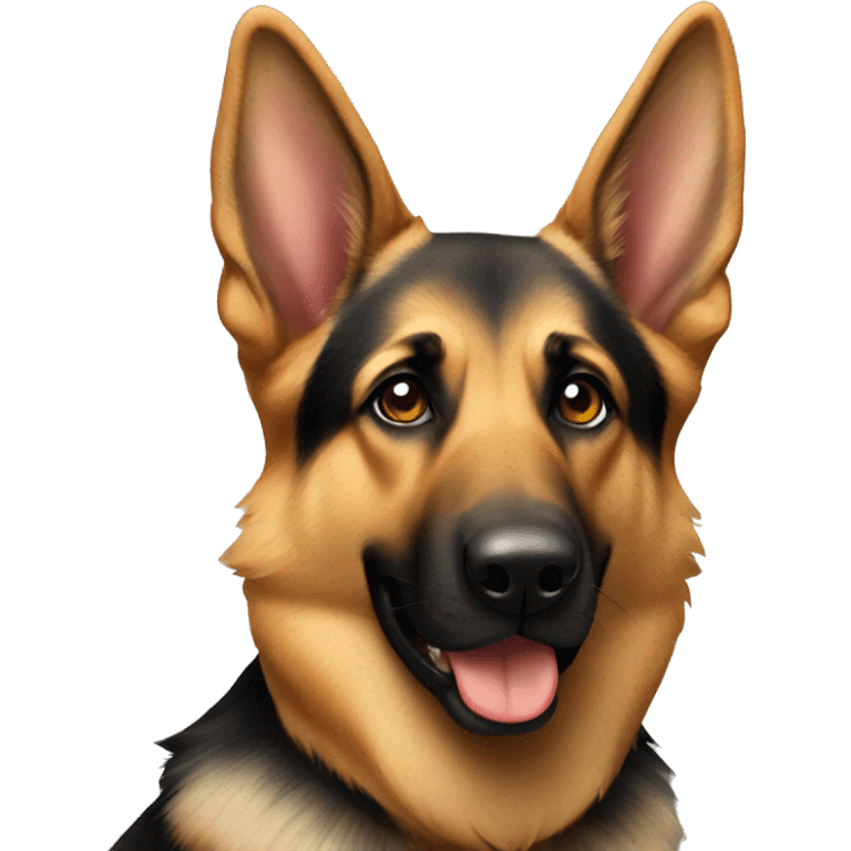 German shepherd emoji