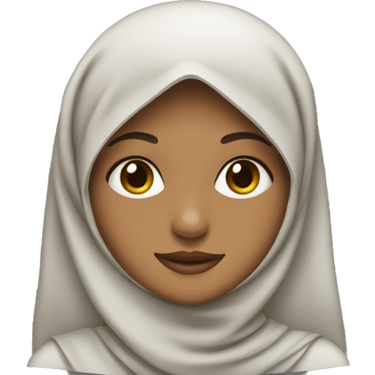 girl wearing hijab emoji