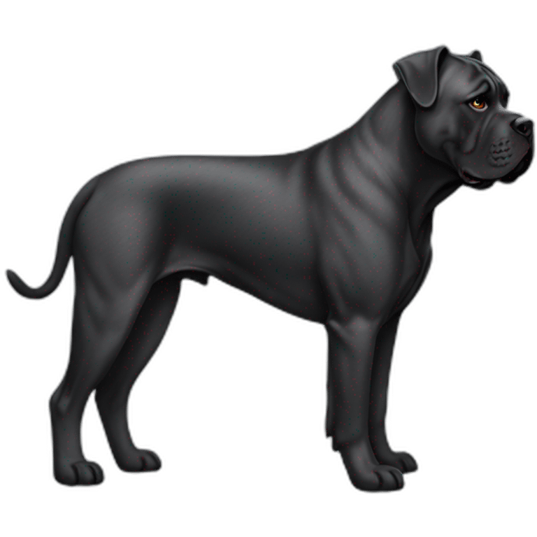 dog Cane Corso in profile emoji