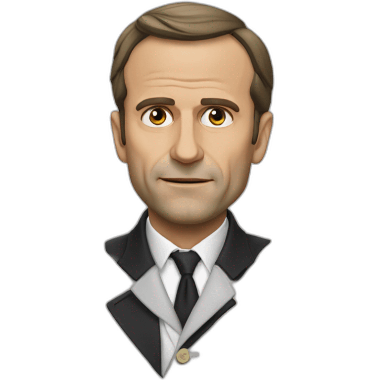 Manuel Macron qui dort emoji