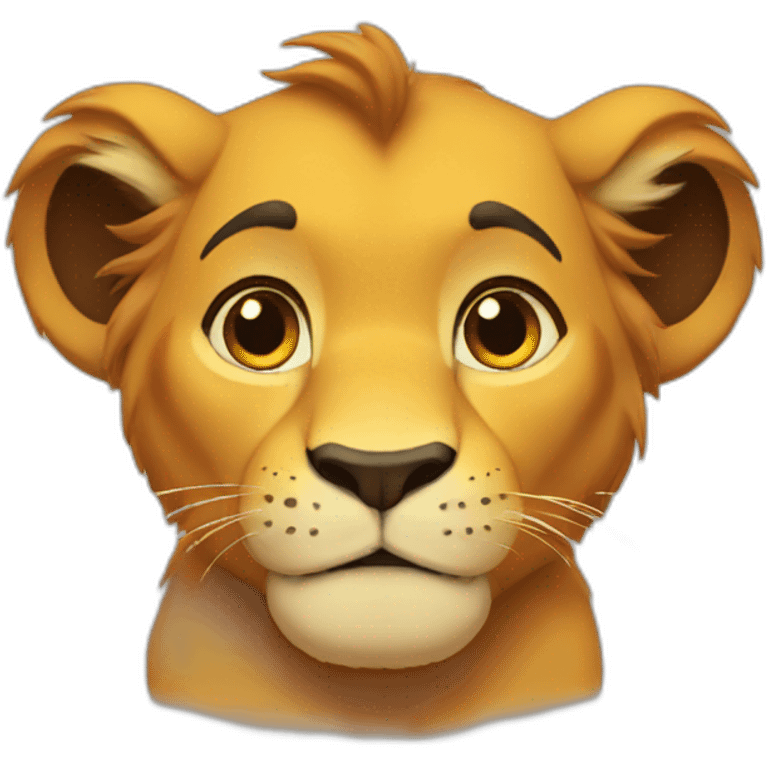 Simba emoji