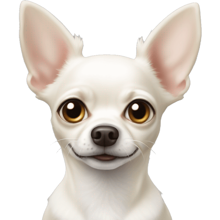 white chihuahua terrior emoji