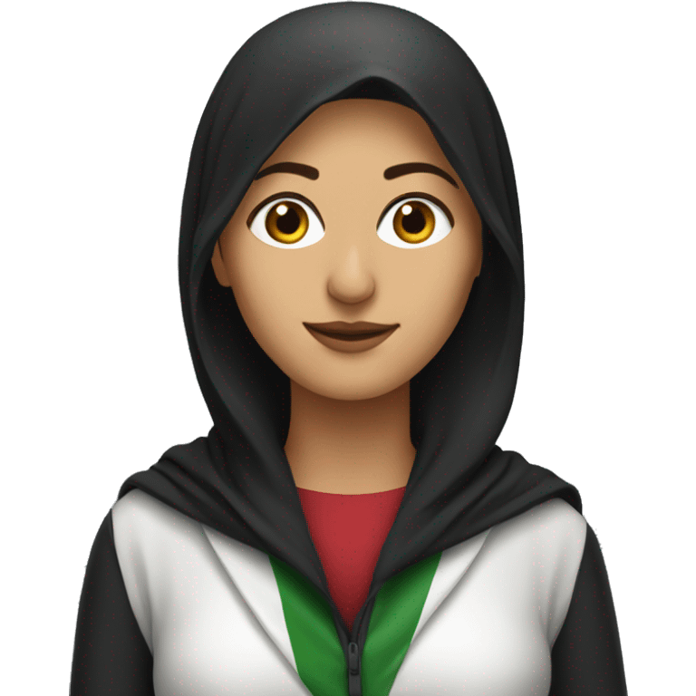 Female Palestinian Journalist emoji