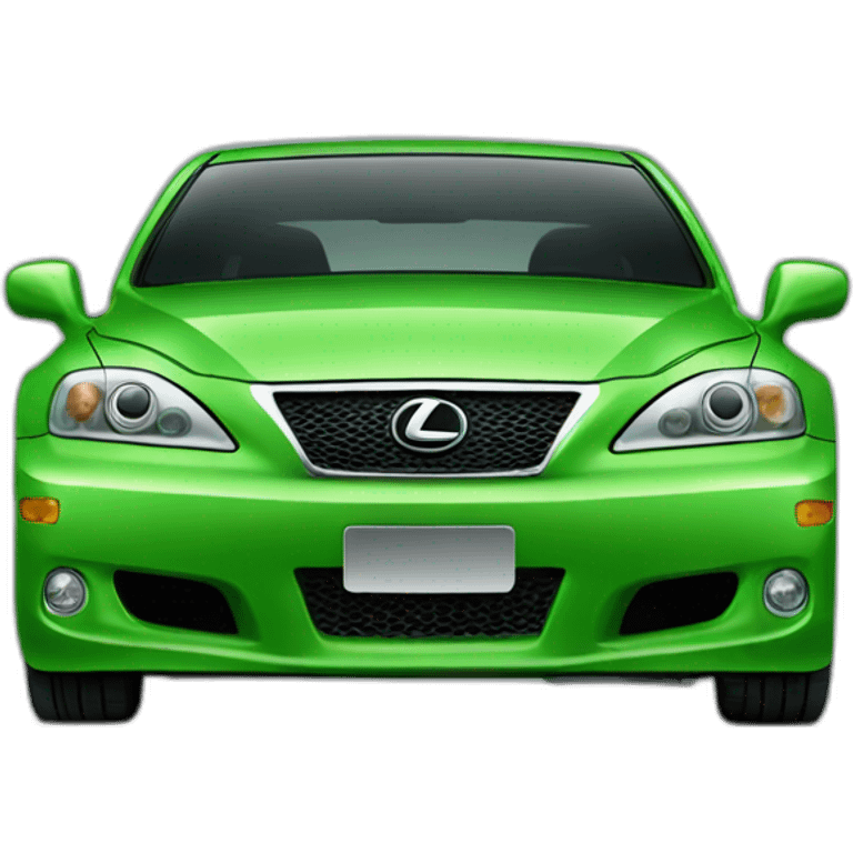 Green Lexus is200 emoji