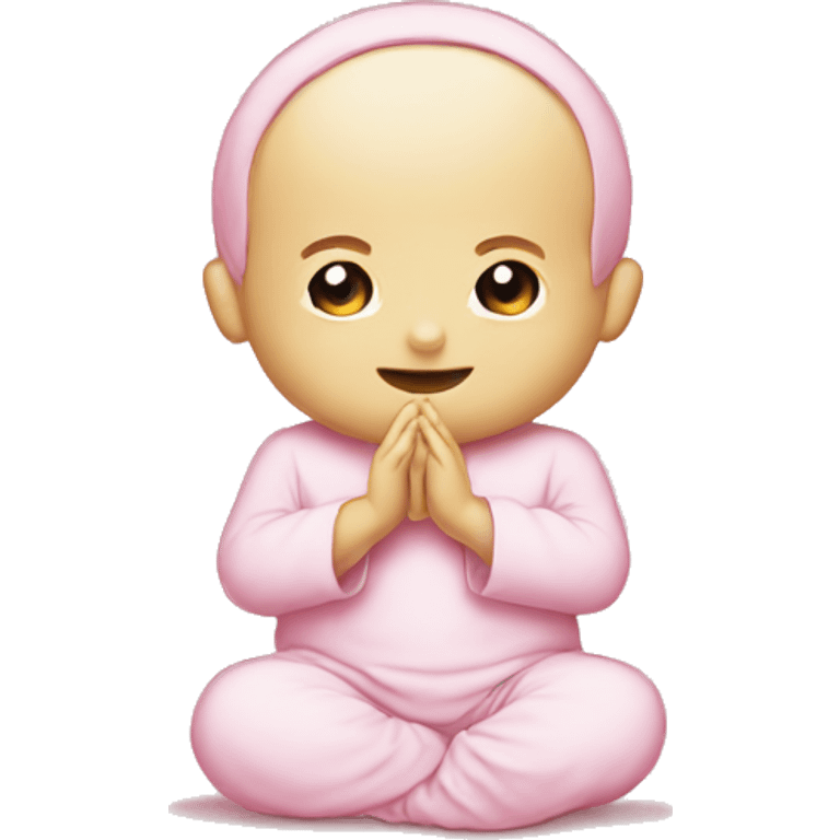 Baby pink prayer mat  emoji