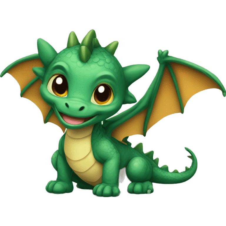 Baby dragon emoji