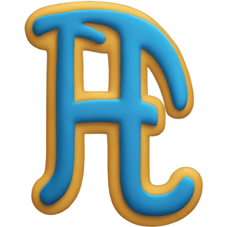 Logo with letters RT emoji