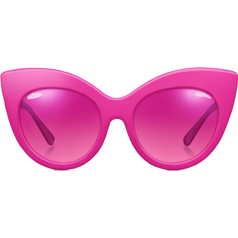 pink cateye sunglasses emoji