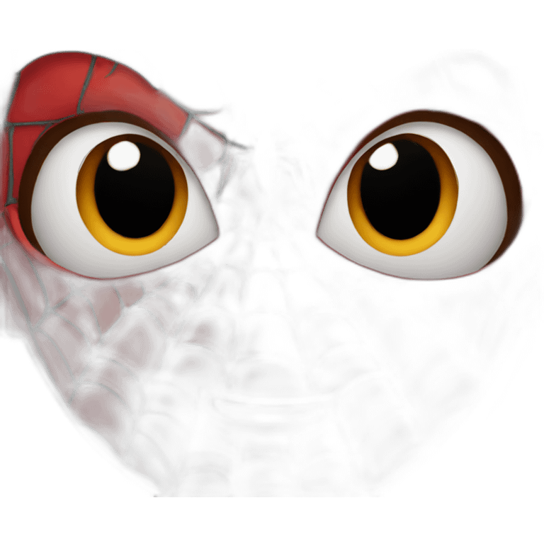 spiderman　face emoji