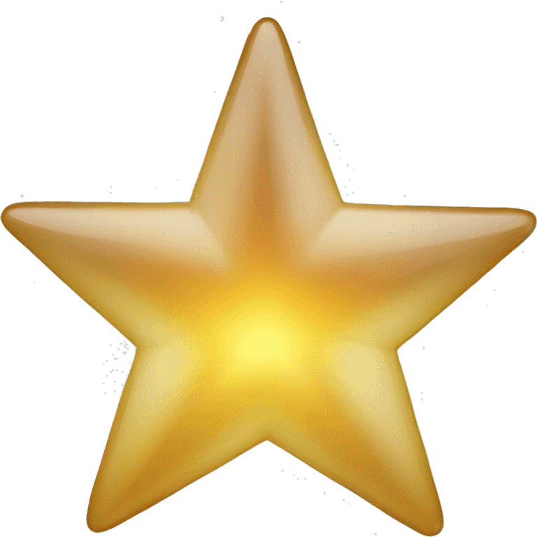 Transparency star emoji