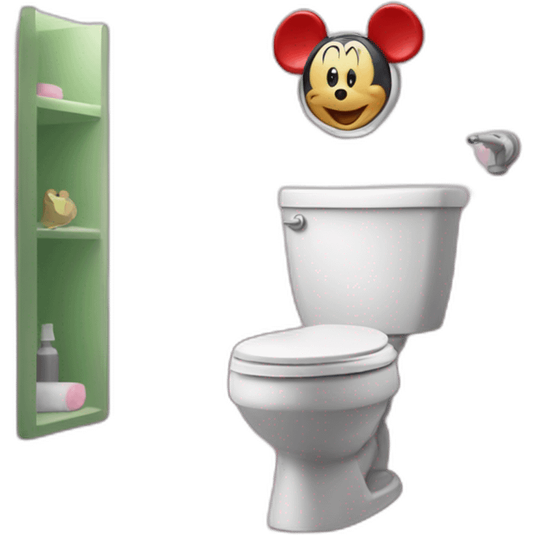 minni mouse bathroom emoji