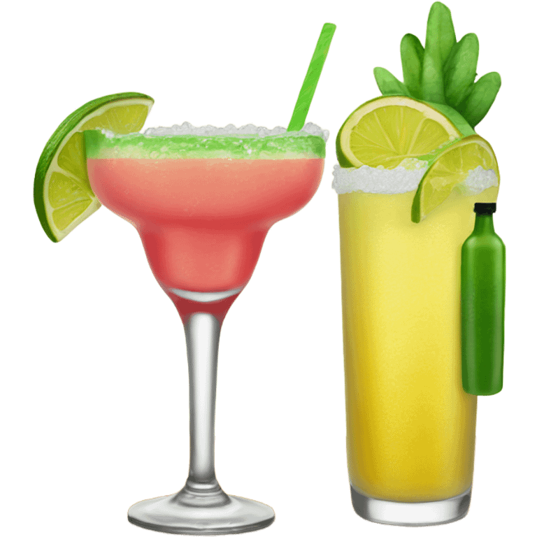 margarita and lak emoji