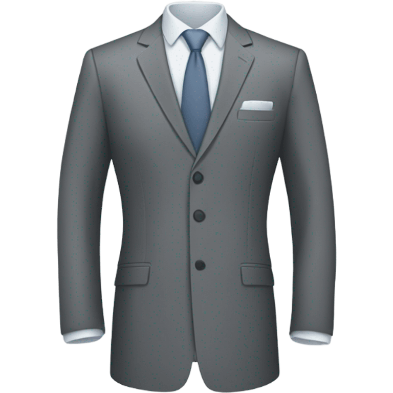 Gray suit emoji