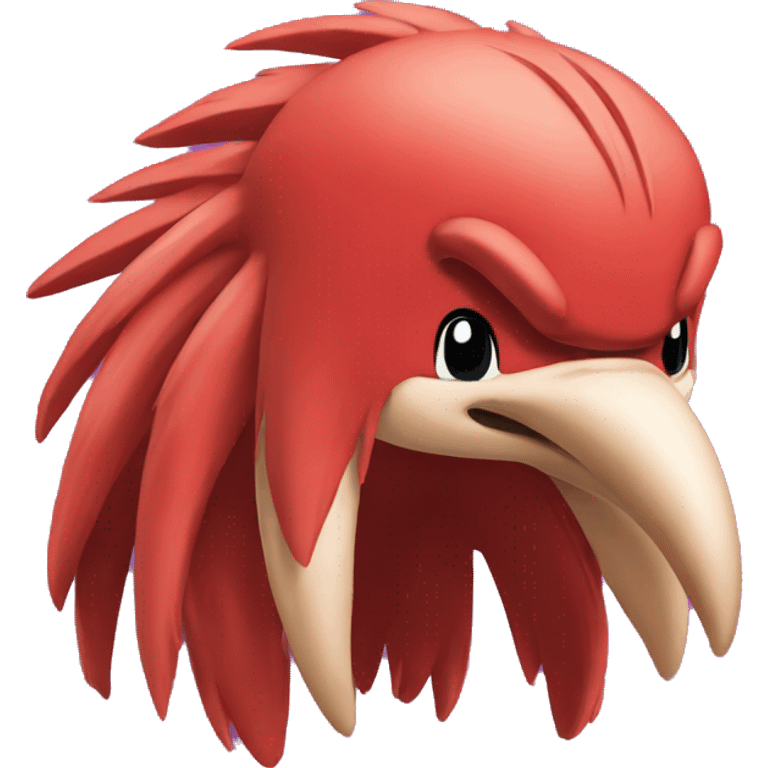 Knuckles the Echidna emoji