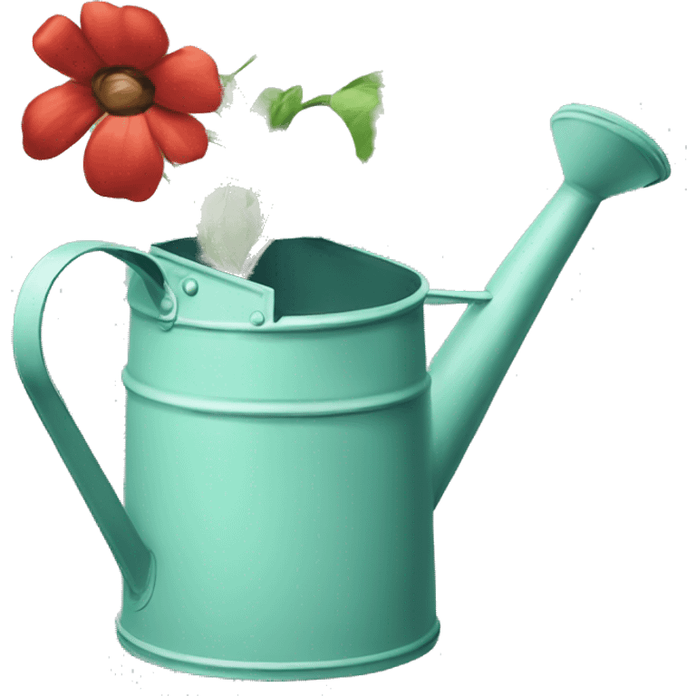 hand-painted watering can emoji