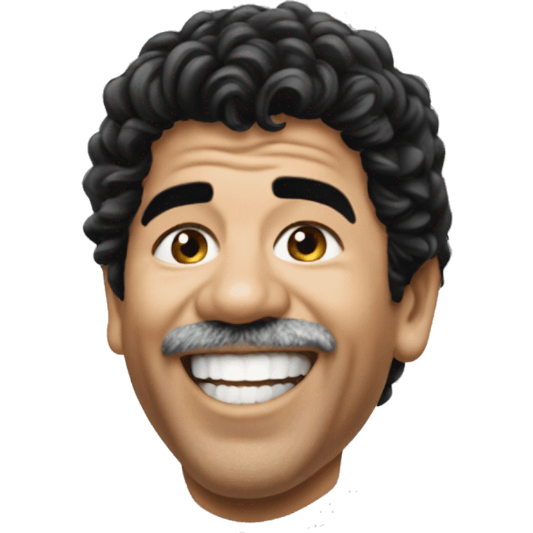 maradona smile emoji