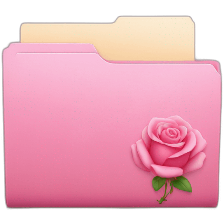 pink folder as mac wallpaper bonjour rose emoji