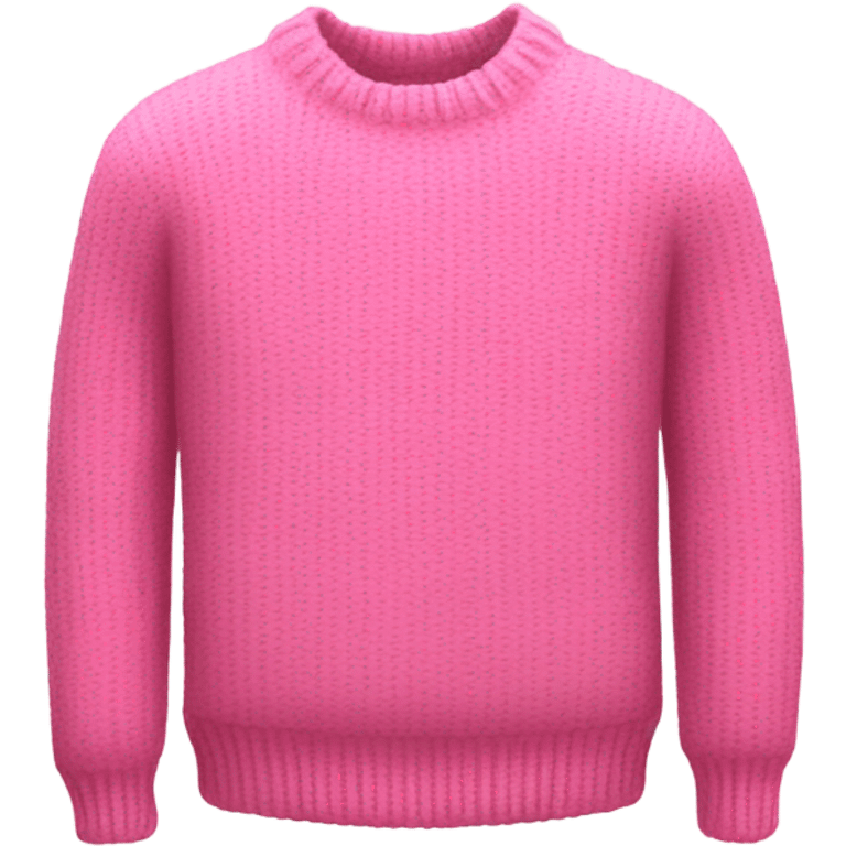 Pink sweater with a Stanley on it emoji